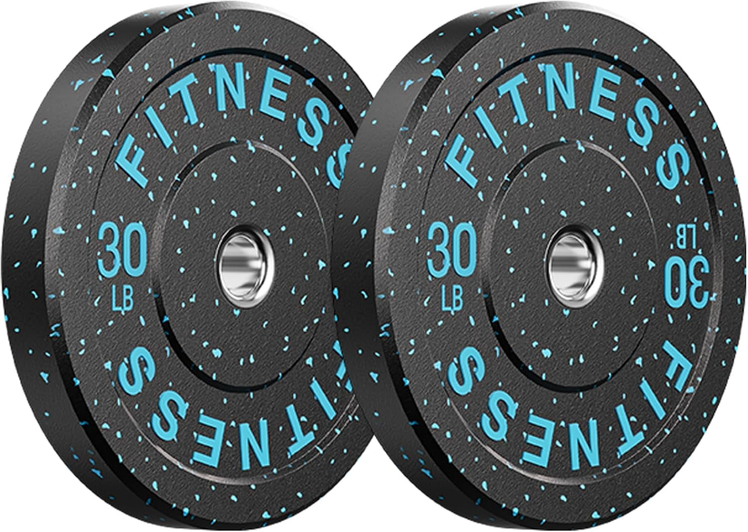 20-650Lbs Bumper Plates 2" Weight Plates Barbell Weightlifting