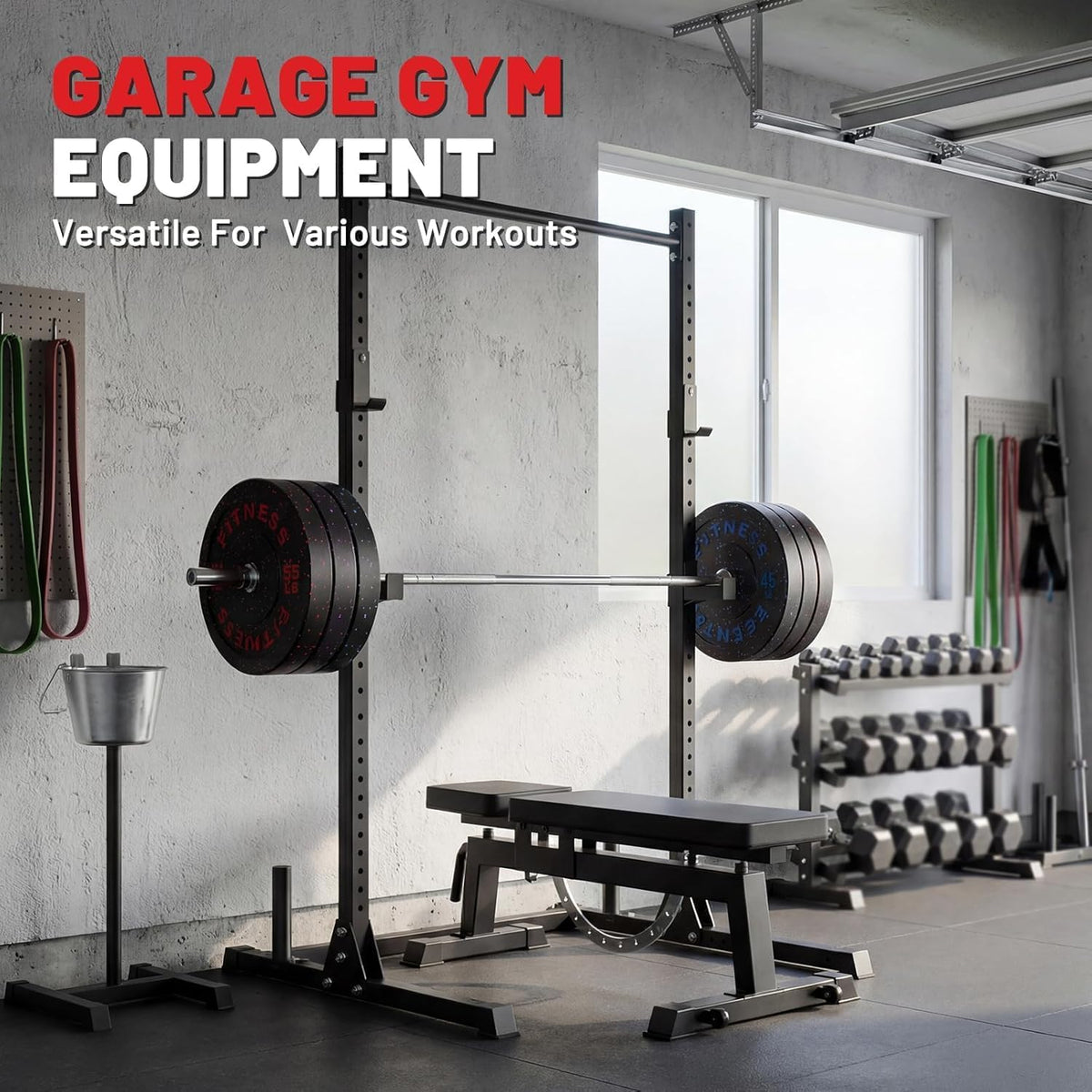 20-650Lbs Bumper Plates 2" Weight Plates Barbell Weightlifting